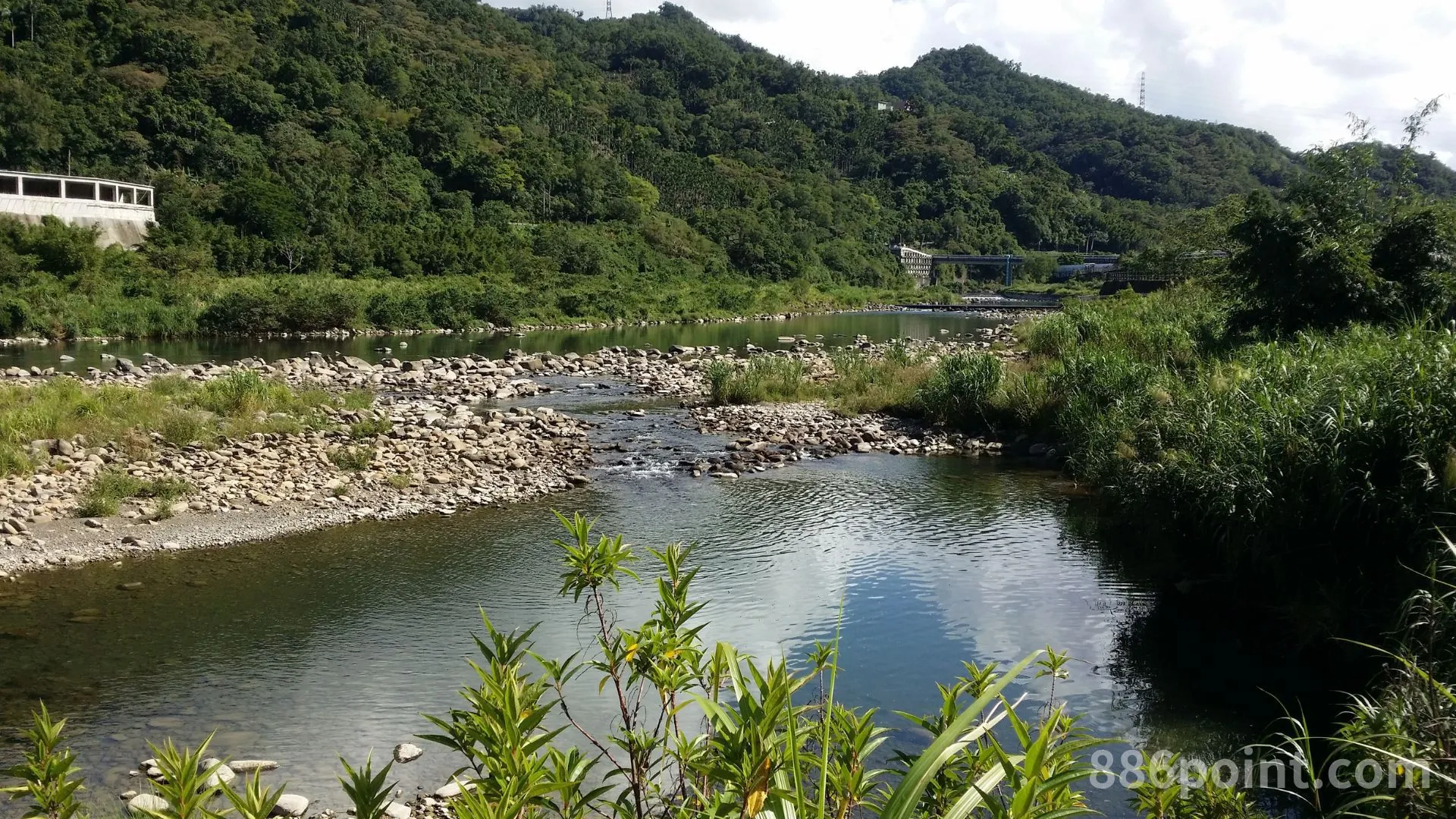 坪林北勢溪觀魚步道