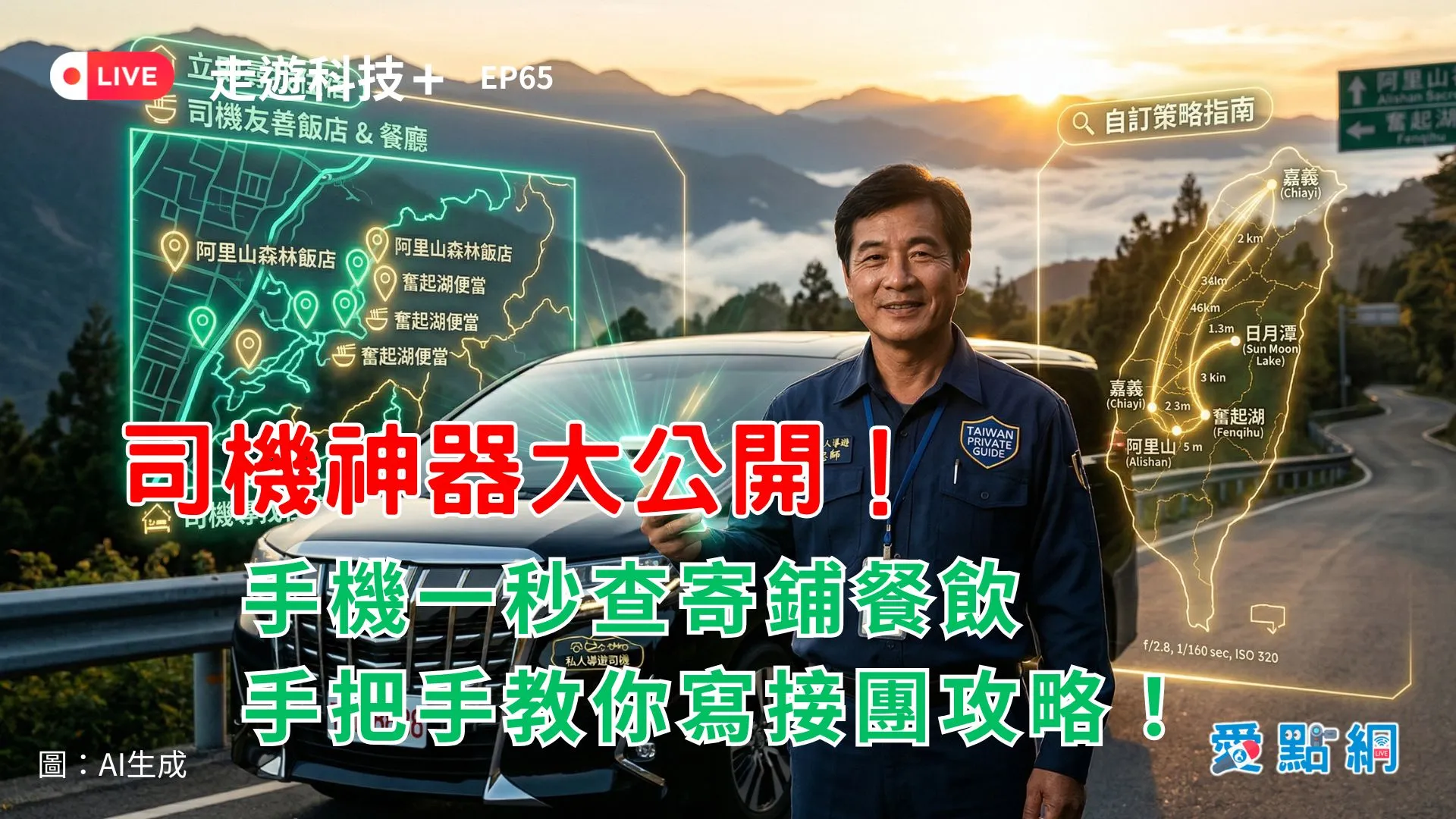 走遊科技+ Ep65｜司機神器大公開！手機一秒查寄鋪餐飲、手把手教你寫接團攻略！