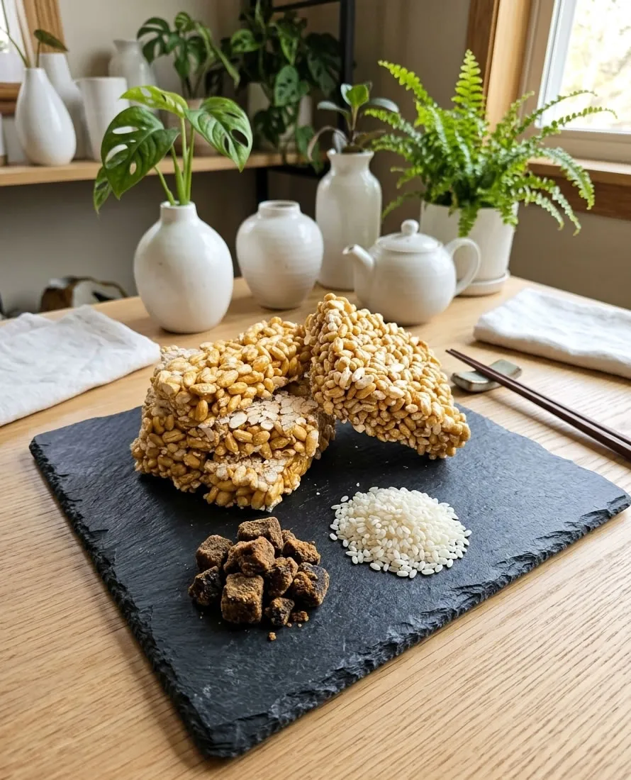 瀰香舖米香-純黑糖米香