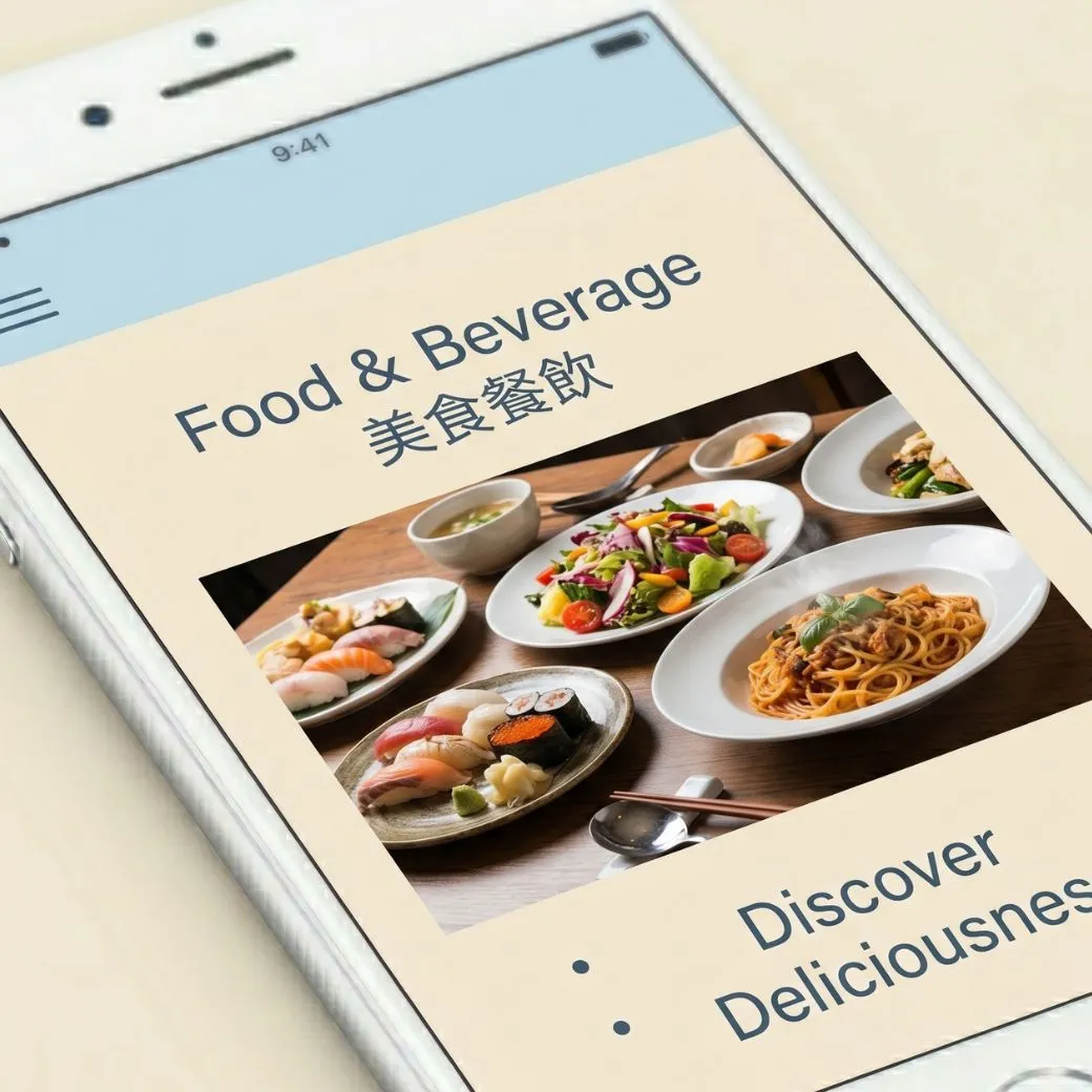 美食餐飲-LINE 官方帳號圖文選單客製化
